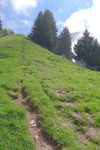 Montée pentue pour Chamossale