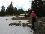 Pour le cheminement on évite au maximum la neige.