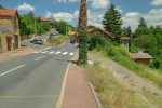 Par la route, j'arrive à Poleymieux