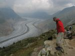 Après l'attente, nous voici au sommet du télécabine de la station de Bettmerhorn