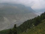 Le glacier a bien fondu depuis cette époque