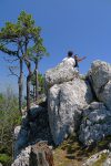 Avant la descente, un point de vue