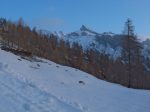 Sur notre droite la Pointe de Chémo