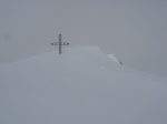 J'ai réussi à arriver au sommet malgré la météo, yes !