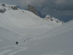 C'est fou, il y a encore des personnes qui montent ! Peut-être juste seulement à la cabane