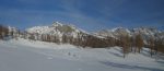 Vue arrière de la Pointe de Chemo à Haut de Cry