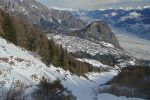 Toujours ce couloir. A éviter en hiver !