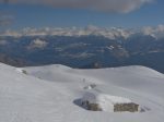 Vue arrière depuis La chaux