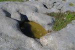 Stockage de l'eau dans le lapiaz