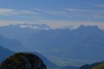 Le massif du Mont-Blanc et les Dents du Midi