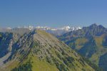 Les Alpes bernoises au fond. Le mont d'Or devant