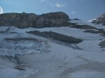 Le glacier de Praprio, vue sur Le Dôme où nous passerons plus tard