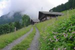 le Chemin du Proriond avec ses deux chalets