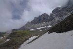 Les Dents du Midi avec une rare trouée de ciel bleu