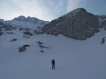 Les Erbéruets, on passe devant ce massif sombre