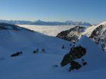 On profite encore de la vue sur les Alpes