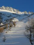 Que du bonheur dans cette descente ! Vue arrière.