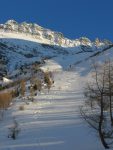 Que du bonheur dans cette descente ! Vue arrière.