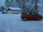 Après une bonne descente, on retrouve le parking à Plans-sur-Bex