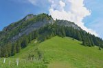 La Dent du Chamois depuis le col