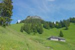 Les Combes-Dessus et la Dent du Chamois. Vue arrière