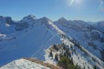 Pointe de Balachaux et Gros Brun, plus à gauche au fond