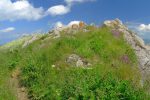 L'arrivée au sommet du Roc de la Tavaneuse, fort jolie