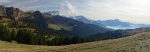 Panorama sur les Alpes