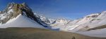 Col de Susanfe et vue sur le vallon éponyme. L'Eglise et le Dôme à gauche