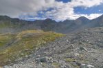 Ca se couvre. Le col de Prafleuri est en haut à droite.