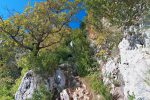 Le meilleur morceau de la balade, la montée à travers ces rochers