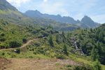 Nous rejoignons le plateau de Alpe Campolungo