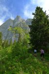 Montée sous Le Biolet