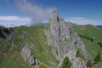 Depuis le sommet des Rochers de Rayes, Pt2026, vue arrière sur la Dent de Combette