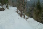 Un peu long la montée par la route
