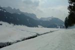 Gros Mont et le parking d'été