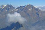 Tiens la brume monte. Lagginhorn et Weissmies