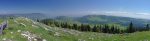 Vue panoramique sur les Alpes