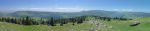 Vue panoramique sur les Alpes et la vallée de Joux