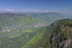 Belle vue sur Vallorbe et le Mont d'Or