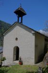 L'extérieur de la chapelle, pause pour moi