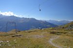 Cabane de Bella Tola en vue