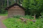 Refuge de la Planche, 842m et sa fontaine bienvenue pour un brin de toilette