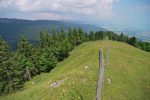 Voilàa l'arrivée du chemin