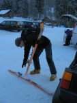 Et on rejoint le parking après avoir passé devant le skilift.