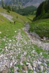 La suite de la descente, tranquille, rive gauche