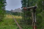 Monte-charge pour le Chalet du Soldat.