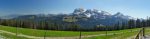 Vue sur les préalpes fribourgeoises depuis la Goille au Cerf