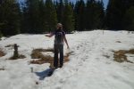 Encore un peu de neige dans la tourbière