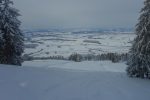 La vue sur le Jura, au fond, s'est bouchée